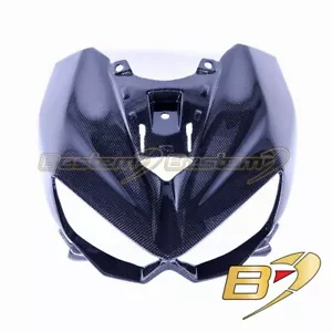 2014-2016 Z1000 nariz delantera superior panel cubierta carenado capucha fibra de carbono - Imagen 1 de 4