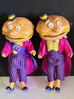Two Vintage 1976 Remco McDonald's Toggle Head Action Figure - Officer Big Mac 7"