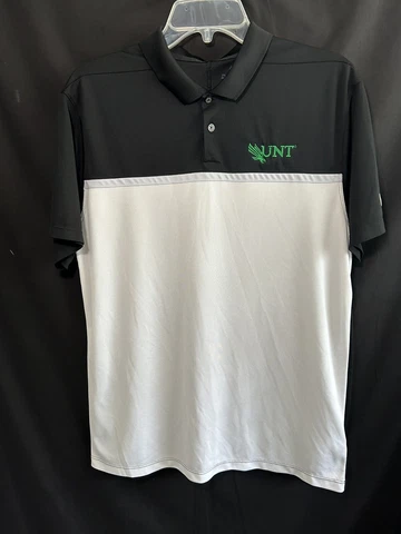 University North Texas Nike Dri Fit Polo Mens M Cover