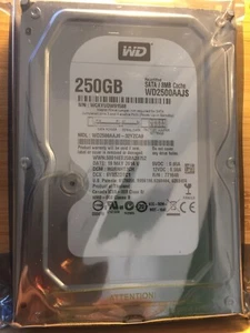 Western Digital WD2500AAJS 250GB 720RPM SATA 6Gb/s 3.5in Desktop Hard Drive - Afbeelding 1 van 2