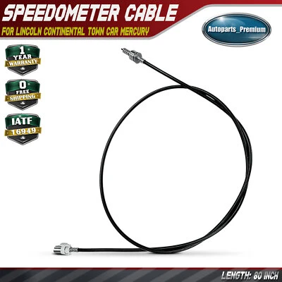 80 inch Speedometer Cable for Lincoln Continental Town Car Mercury Cougar GMC - Image 1 of 4