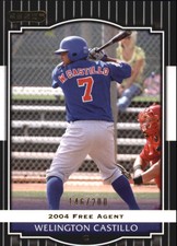 2008 Razor Signature Series Black #62 Welington Castillo /200