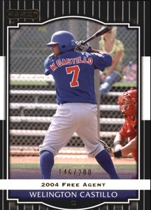 2008 Razor Signature Series Black #62 Welington Castillo /200