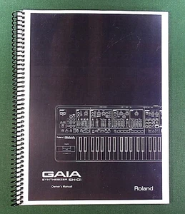 Roland GAIA SH-01 Owner's Instruction Manual: 68 Pages & Protective Covers! - Bild 1 von 1