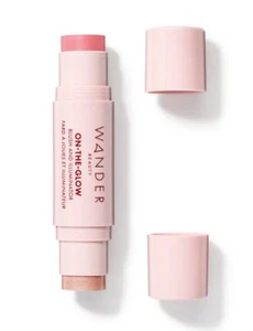 Wander Beauty On The Glow Blush and Illuminator in Petal PINK/Nude Glow - Picture 1 of 6