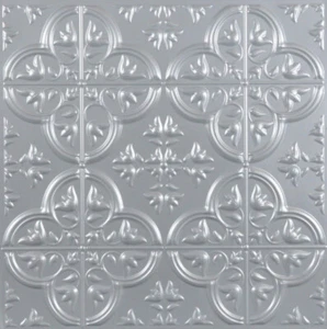 10 Tiles - Gray Self-Adhesive Wall Tiles 12” x 12” Tool Bench Peel & Stick - Picture 1 of 3