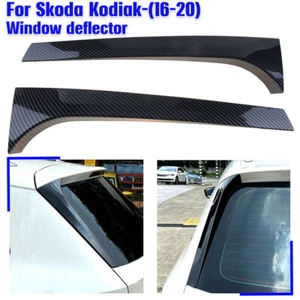 Alerón para ventana trasera ala lateral 2012-18 para Skoda Kodiak 2016-2020 fibra de carbono - Imagen 1 de 8
