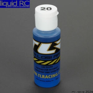 Team Losi Racing 74002 Silicone Shock Oil 20wt 195cst 2oz - Picture 1 of 2