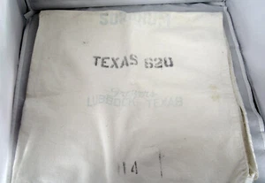 Vintage Grain Sack- 50 Lb Open Lindsy Hybrid Sorgum Texas - Picture 1 of 4