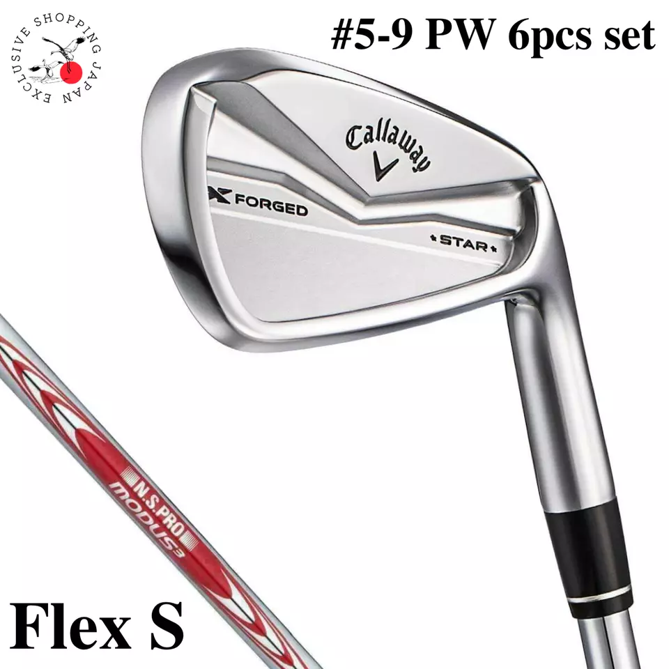 Callaway X FORGED 2024 Iron Set Non-Plated Version 6pcs 5-9.P Modus 105S RH