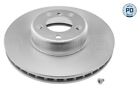 2x 383 521 1014/PD MEYLE Brake Disc Pair Front Axle For BMW