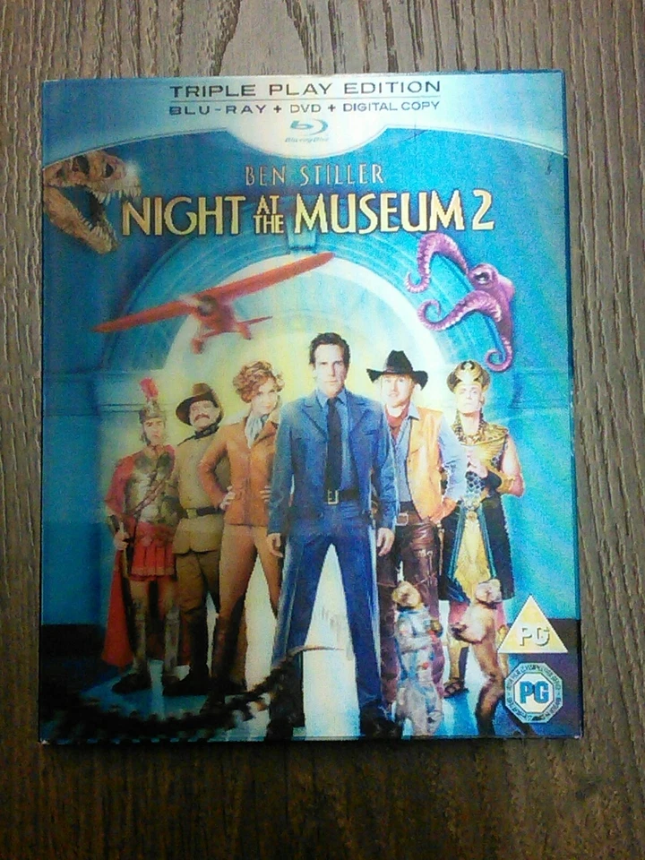 Sale ONLY Renticular Slipcover for movie 'Night at the Museum2' 2009 no Disc - Image 1 of 4