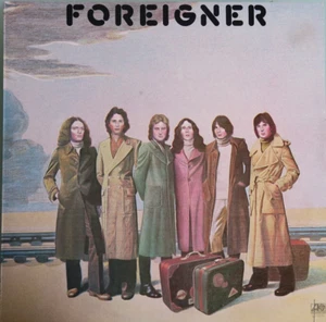 MINT Foreigner Self Titled Australia pressing 12'' vinyl Lp 1977 rare rock - Picture 1 of 5