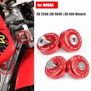 Fuel Gas Tank Setting Collar/Oil Cooler Washer Screws for HONDA XR400R 1996-2004 - Picture 1 of 11