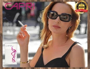 Capri - Cigarettes - Rare - Metal Sign 11 x 14 - Picture 1 of 5