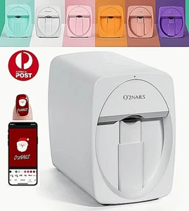 O'2Nails Nail Printer 3D App Control Nails Art Machine Nail Salon Portable Home - Picture 1 of 17