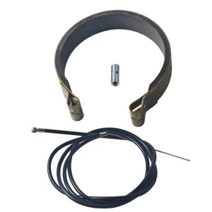 Rear 4" Drum Brake Band Pin Brake Cable Kit For Predator 212 420 196cc ATV - Picture 1 of 6