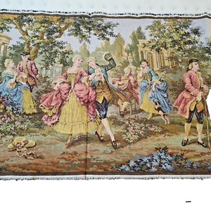 Tapiz francés vintage tapiz tapiz romántico colgante de pared decoración del hogar 41x32" - Imagen 1 de 9