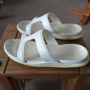 Crocs Ladies Rubber Mule Sandals Size Uk 4 (37)