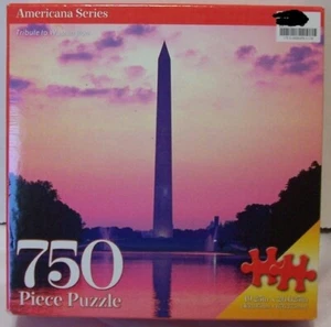 Rompecabezas Homenaje a Washington 750 piezas Nuevo y Sellado de Fábrica - Imagen 1 de 1