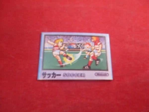 Soccer Nintendo Famicom Promotional Japanese Official Mini Prize Magnet - Picture 1 of 2