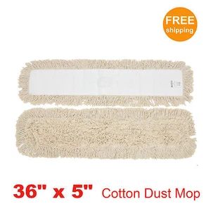 Trapeador antipolvo de algodón natural SunnyCare #25363-1 pieza 36"" x 5"" 1 pieza - Imagen 1 de 1