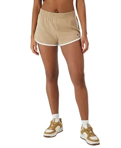 Women's Champion Gym Shorts, C Logo, 2.5" - Country Walnut/White - XL - Picture 1 of 3