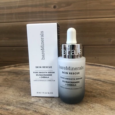 bareMinerals Skin Rescue Pure Smooth Serum with 5% Niacinamide & Chebula 1fl oz - Image 1 of 4