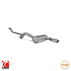 Escape Scorpion Renault Megane RS280 (sin GPF) sistema cat-back no resonado 2 - Imagen 1 de 2