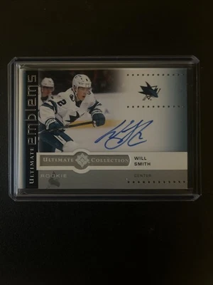 2024 UD ULTIMATE COLLECTION #UER-WS WILL SMITH ULTIMATE EMBLEMS AUTO ROOKIES SP - Image 1 of 2