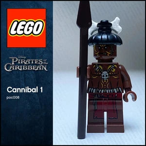 GENUINE LEGO Pirates of the Caribbean Cannibal 1 poc008 4182 - Picture 1 of 5