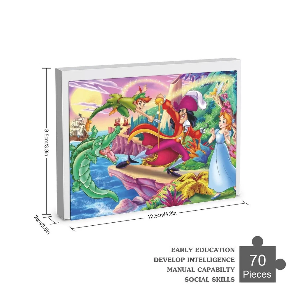 Peter Pan Jigsaw Puzzle 70 Pieces Birthday Gift - Image 1 of 1