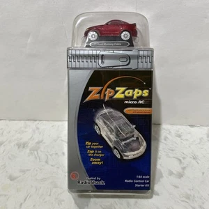 Zip Zaps Micro RC Car Red Ford Mustang Cobra Body Kit 1:64 Radio Shack NEW - Picture 1 of 7