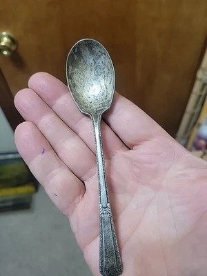 CUCHARA PLATA ESTERLINA SIGLO VINTAGE 25 GRAMOS Foto 1 de 4