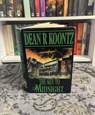 The Key to Midnight — Dean Koontz (1992, Hardcover) Headline BCA, HCDJ, AC Foto 1 de 4