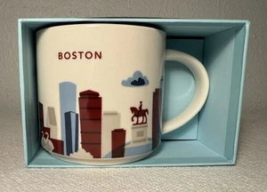 STARBUCKS BOSTON YOU ARE HERE SERIES MUG - Picture 1 of 10
