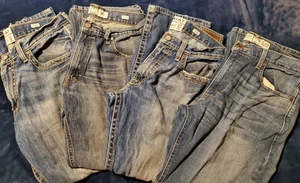 Pantalones de mezclilla 3 Ariat M5 calce recto/pierna para hombre 34x30 y Ariat M4 corte bota relajado 34x32 - Imagen 1 de 16