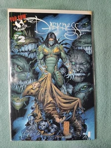 The Darkness #2 1997 Top Cow Image comic Ennis Silvestri demonic faces cover art - Picture 1 of 1