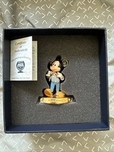 New Disney Arribas Brothers Swarovski Crystal 50th Celebration Mickey LE Figure - Picture 1 of 12