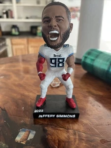 JEFFERY SIMMONS Tennessee Titans Bobblehead New In Box Season Ticket Exclusive - Picture 1 of 9
