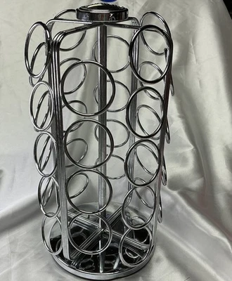 Carrusel de almacenamiento Keurig, almacenamiento de cápsulas de café, tiene capacidad para 36 K-Cups plateado Foto 1 de 4