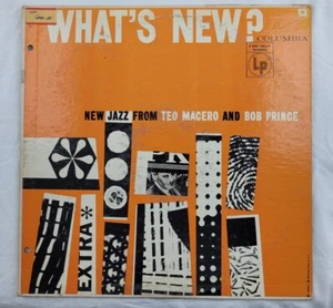 Teo Macero & Bob Prince- What's New? Vinyl LP 33rpm Columbia CL 842- Mono-6 Eye - Picture 1 of 2