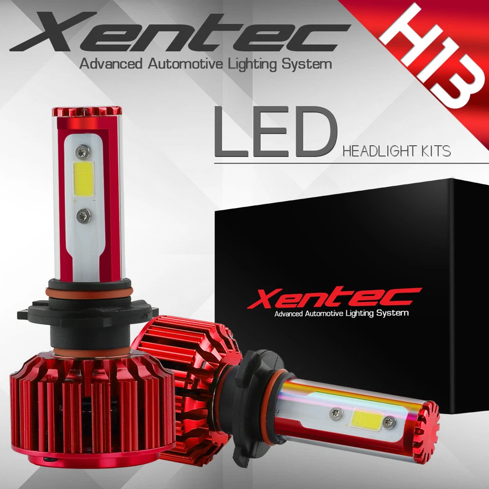 Kit conversión faros LED HID XENTEC H13 9008 6000K para Ram 2500 2010-2012 Foto 1 de 4