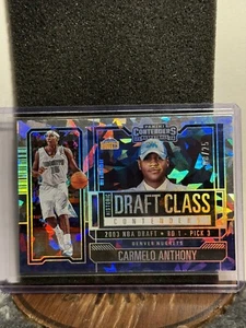 2023 Panini Contenders Historic Draft Class Cracked Ice 8/25 Carmelo Anthony #9 - Picture 1 of 2