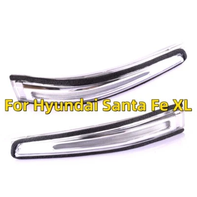 1 par de luces LED de espejo retrovisor lateral indicador de señal de giro apto para Hyundai Santa Fe XL Foto 1 de 4