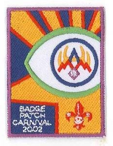 2002 SINGAPORE SCOUTS BADGE PATCH CARNIVAL (PRE-WORLD SCOUT JAMBOREE 2003 EVENT) - Picture 1 of 1
