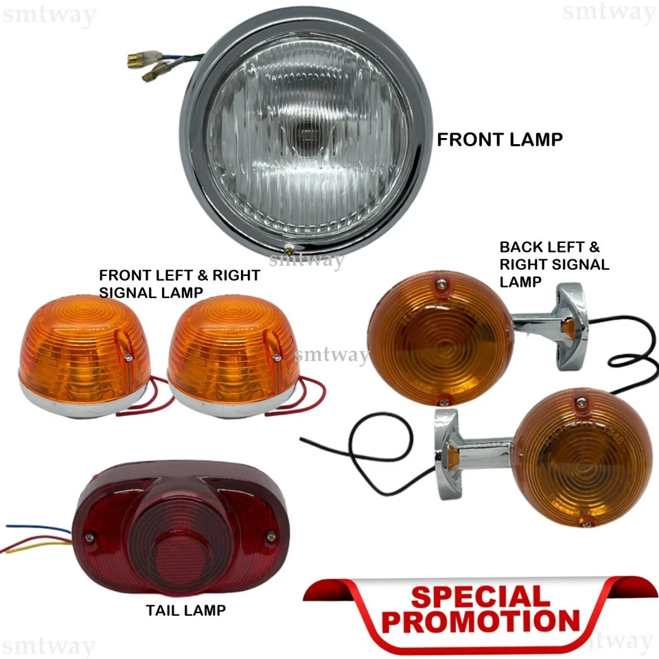 Juego de faros/lámpara trasera de repuesto para Honda C70 NUEVO - ENVÍO GRATUITO Foto 1 de 4