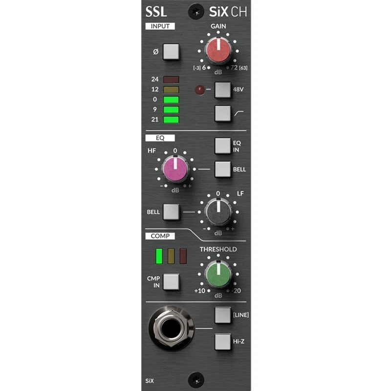 BRAND NEW Solid State Logic SSL Six Channel API 500 Series Mic Preamp EQ Comp - Image 1 of 1