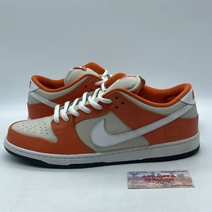 Size 13 - Nike Dunk SB Low Orange Box White Black (313170-811) - Picture 1 of 8