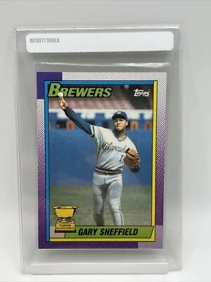 1990 Topps Baseball Card Gary Sheffield #718 Mint FREE SHIPPING - Изображение 1 из 3